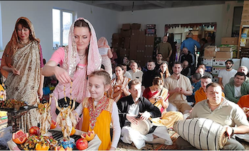 Lviv yatra holds regular spiritual programs in this challenging times